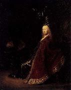 Rembrandt van rijn Minerva oil on canvas